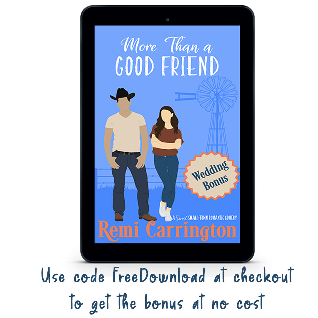 More Than a Good Friend - The Wedding Bonus