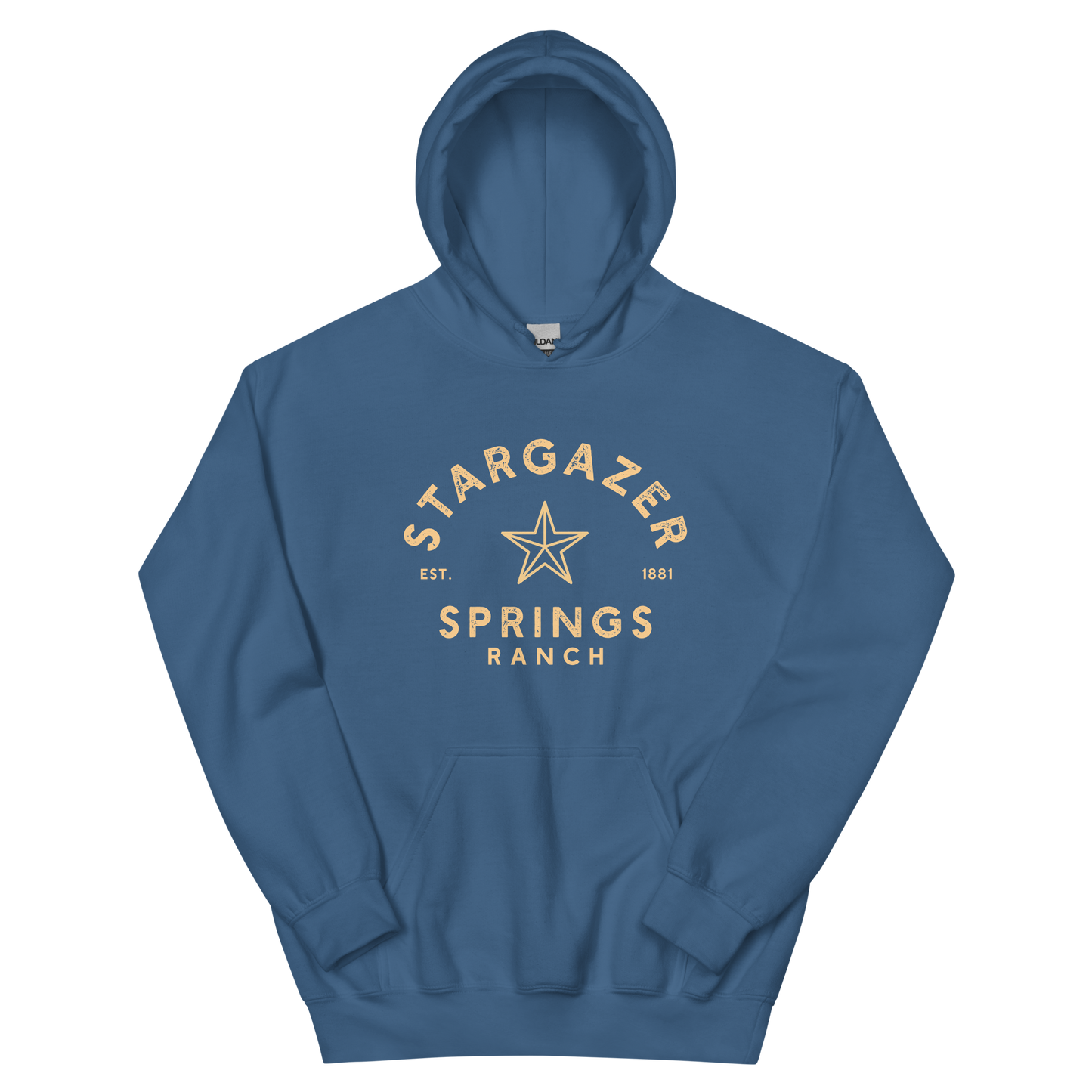 Stargazer Springs Ranch Unisex Hoodie - Yellow Logo