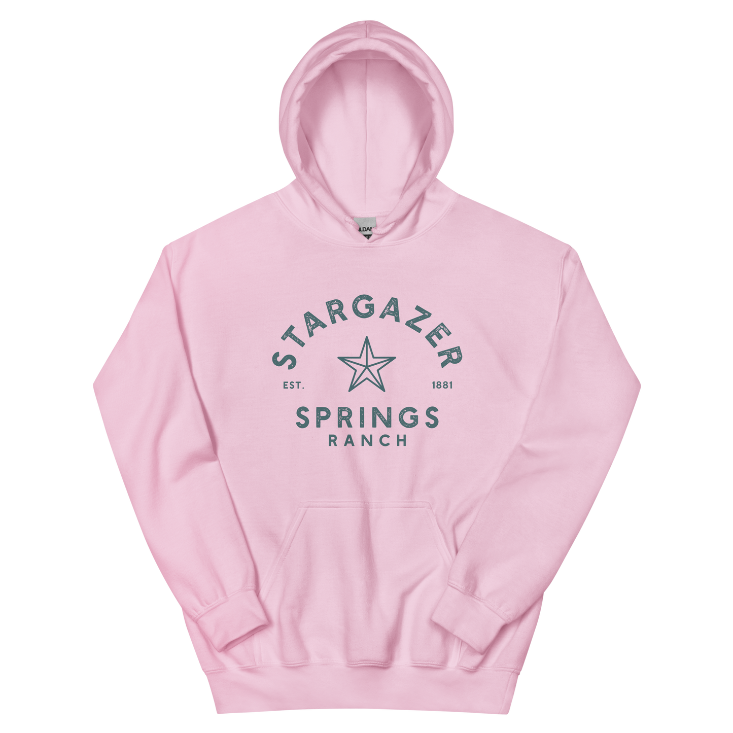 Stargazer Springs Ranch Unisex Hoodie - Blue Logo