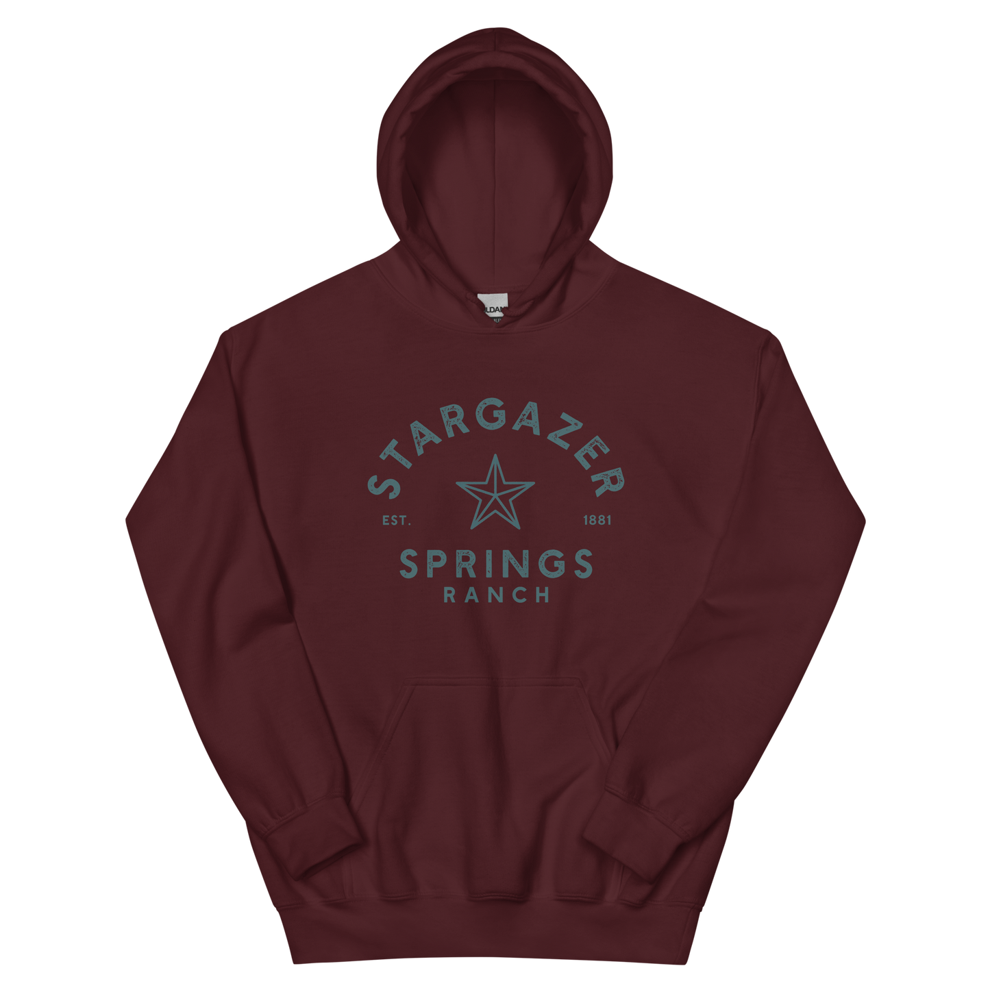 Stargazer Springs Ranch Unisex Hoodie - Blue Logo