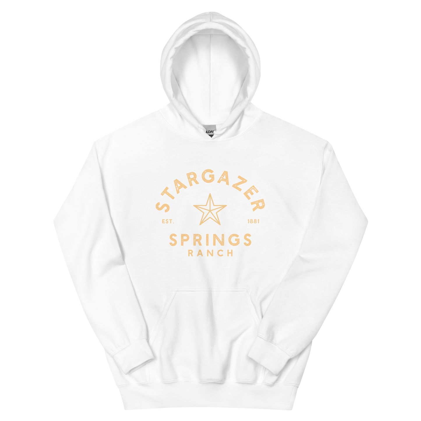 Stargazer Springs Ranch Unisex Hoodie - Yellow Logo