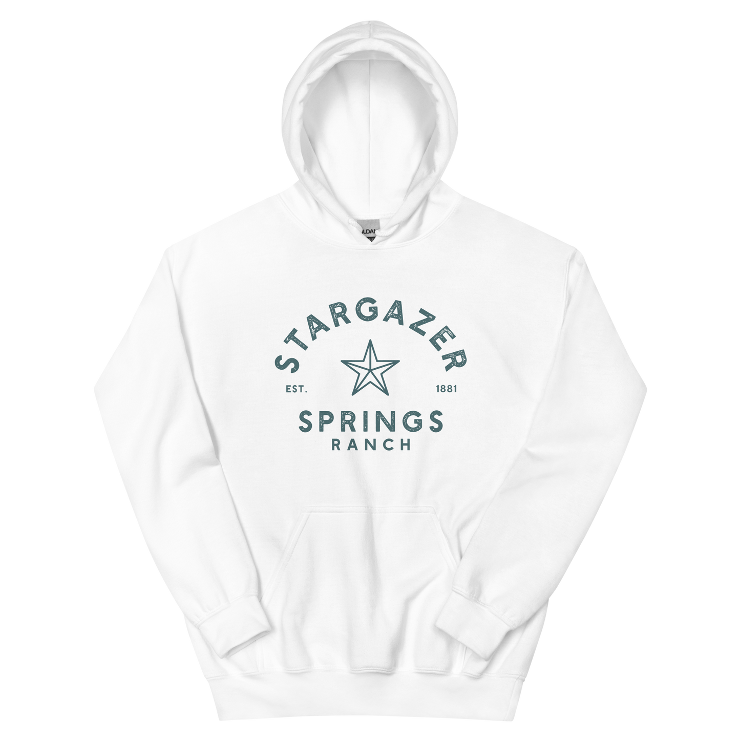 Stargazer Springs Ranch Unisex Hoodie - Blue Logo