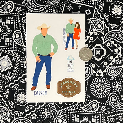 Cowboys of Stargazer Springs - Sticker Sheets, Set of 10