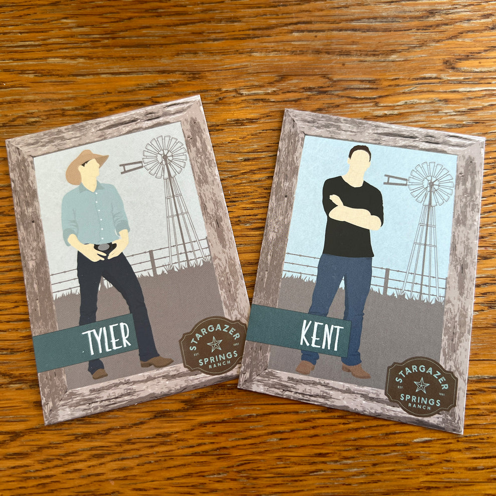 Ranch Hand Trading Cards Tyler & Kent Phrey Press