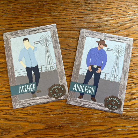 Ranch Hand Trading Cards - Archer & Anderson